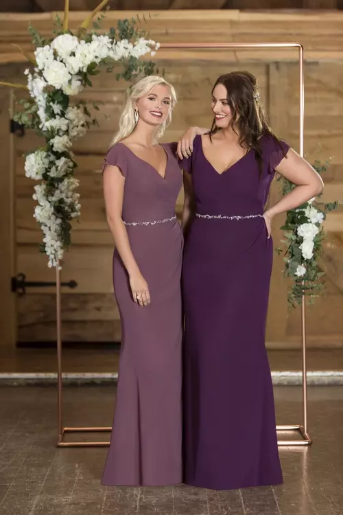 True bride top bridesmaid dress prices